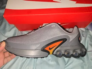 Nike Air Max Dn Gris Naranja