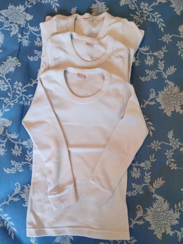 Lote 3 Camisetas Interior Niño talla 4