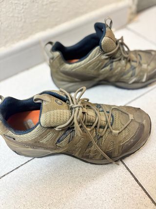 Zapatillas Senderismo Merrell Beige/Azul