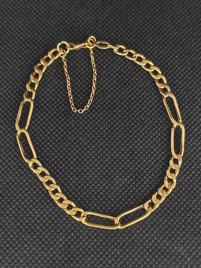 Bracciale in oro 18k fígaro. 051-05-00455