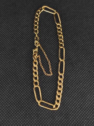 Pulsera de oro 18k fígaro. 051-05-00455