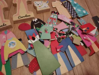 Juego de Imanes para Vestir