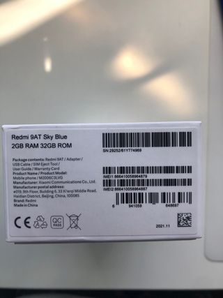 Xiaomi Redmi 9AT Móvil