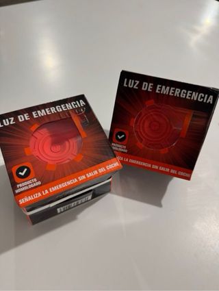 Luz de emergencia V16 homologada sin abrir