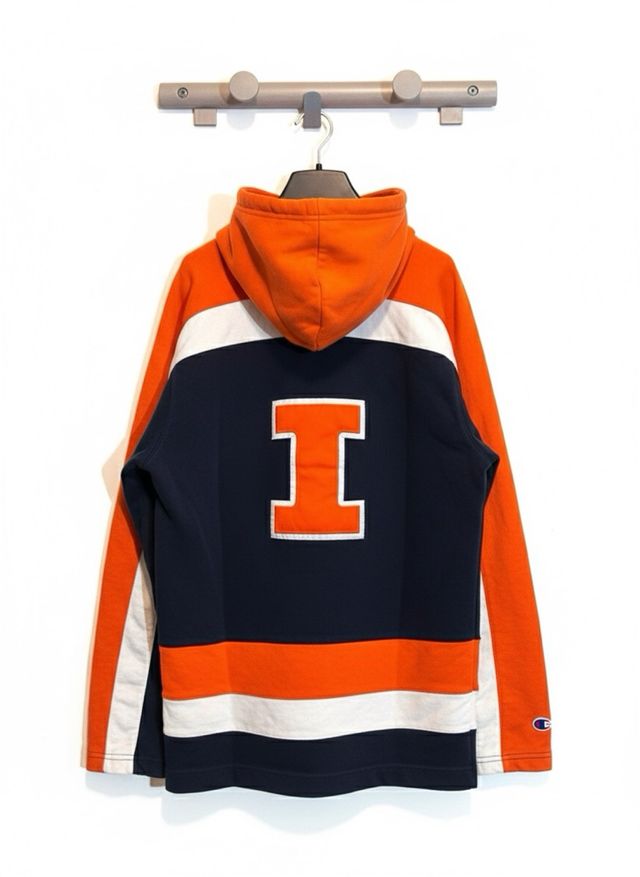 Champion Illinois Fighting Illini Felpa M