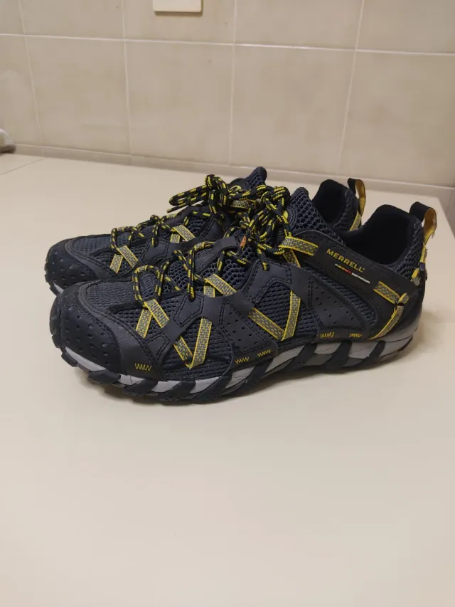 Zapatillas Merrell Hombre Gris/Amarillo