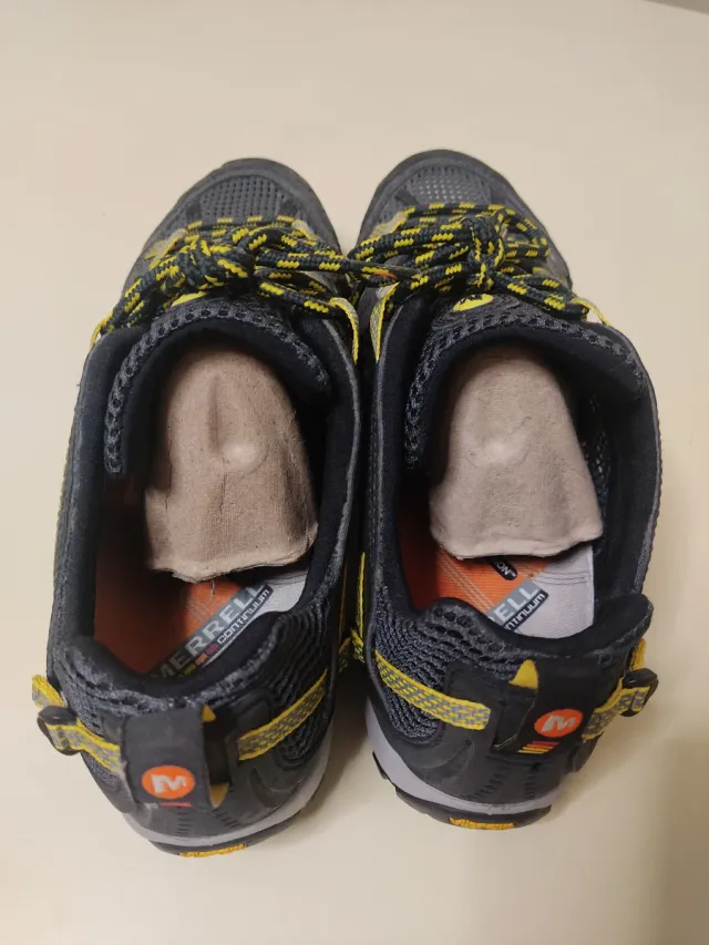 Zapatillas Merrell Hombre Gris/Amarillo