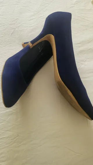 Zapatos de tacón lila