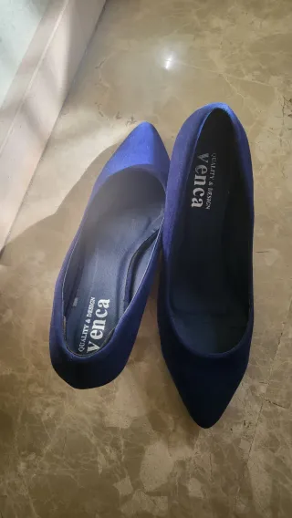 Zapatos de tacón lila