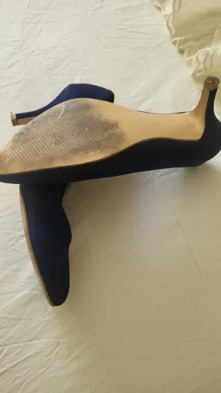 Zapatos de tacón lila