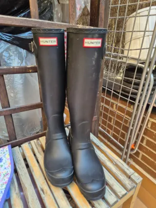 Botas Hunter Negras Talla 39