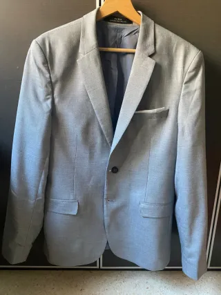Chaqueta Zara Gris