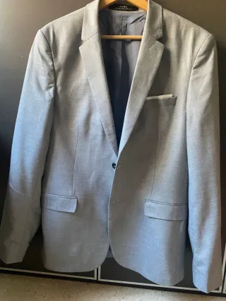 Chaqueta Zara Gris