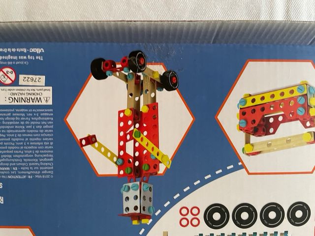 Super Batibloc Set Construcción Madera