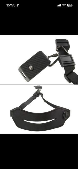 Cinturino per fotocamera Reflex con moschettone