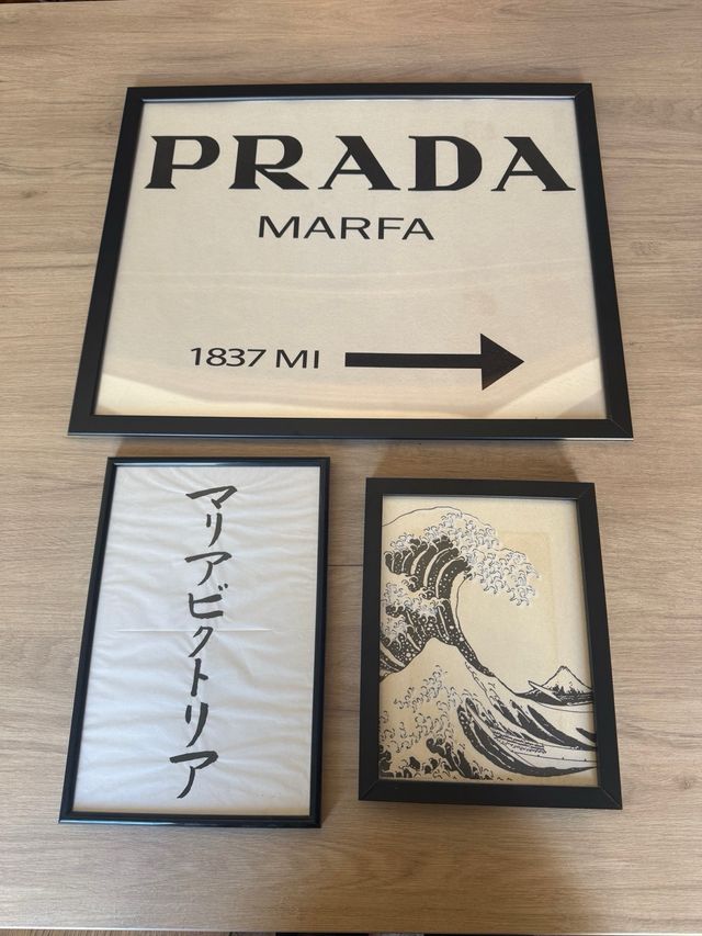 3 Cuadros Decorativos