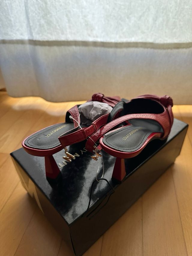Zapatos Lola Casademunt Rojo Talla 39