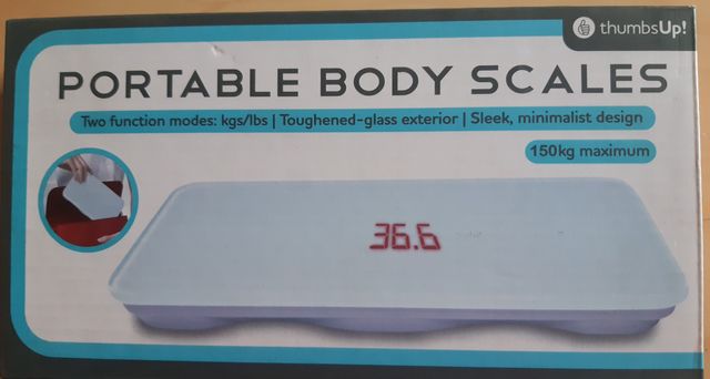 Balança Corporal Portátil ThumbsUp!