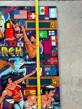 Vetro flipper Gottlieb Torch