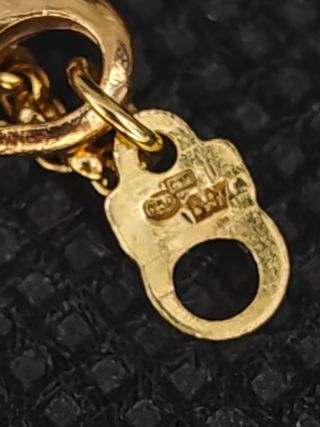 Cadena de oro 18k tipo rolo. 051-02-00456