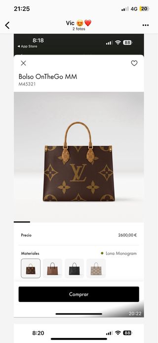 Bolso LV Original Nuevo Sin Usar