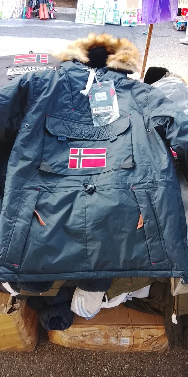 Chaqueta Geographical Norway Talla L Verde Militar