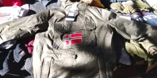 Chaqueta Geographical Norway Talla L Verde Militar