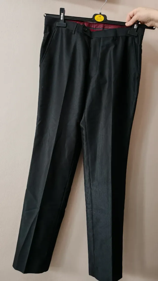 Pantalón de traje Roberto Bassi negro
