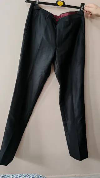 Pantalón de traje Roberto Bassi negro