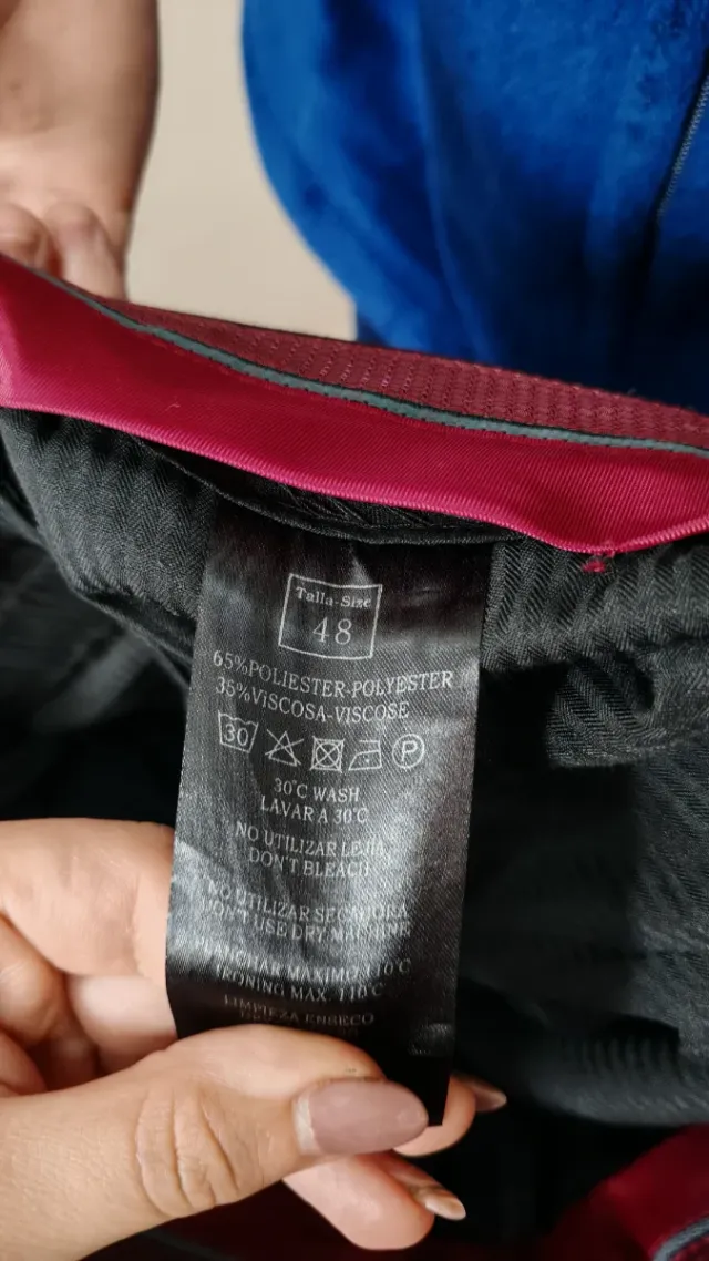 Pantalón de traje Roberto Bassi negro