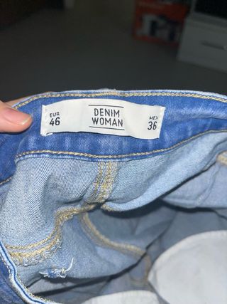 Pantalón vaquero hombre azul