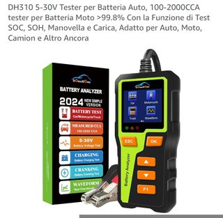 Tester Batteria Auto 100-2000CCA