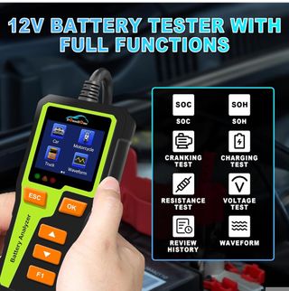 Tester Batteria Auto 100-2000CCA