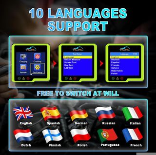 Tester Batteria Auto 100-2000CCA