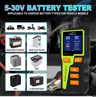 Tester Batteria Auto 100-2000CCA