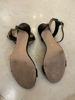 Sandalias Tacón FOSCO de Piel Talla 40 tacones