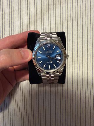 Rolex Datejust Azul