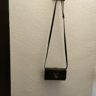Bolso Cartera Ralph Lauren Negro