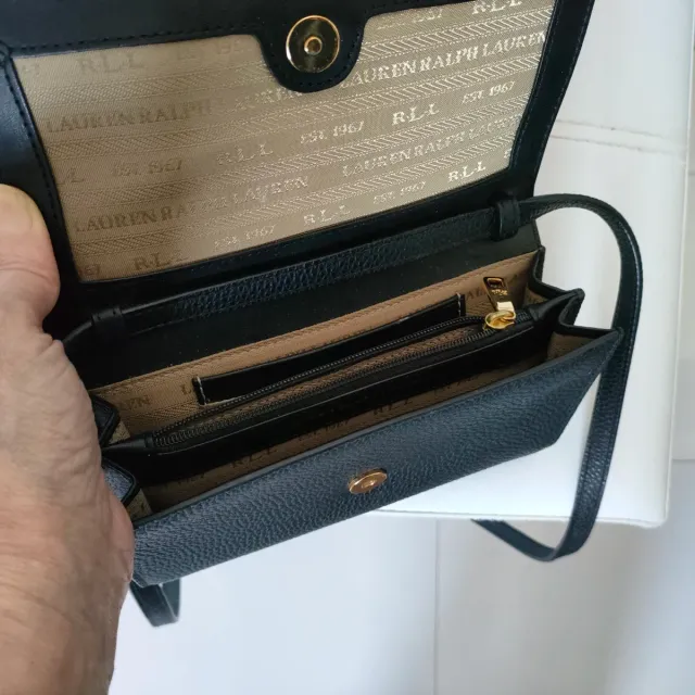 Bolso Cartera Ralph Lauren Negro