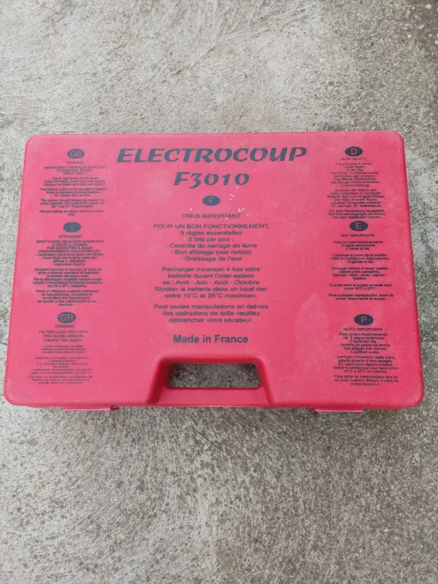 Tijera de podar Electrocoup F3010