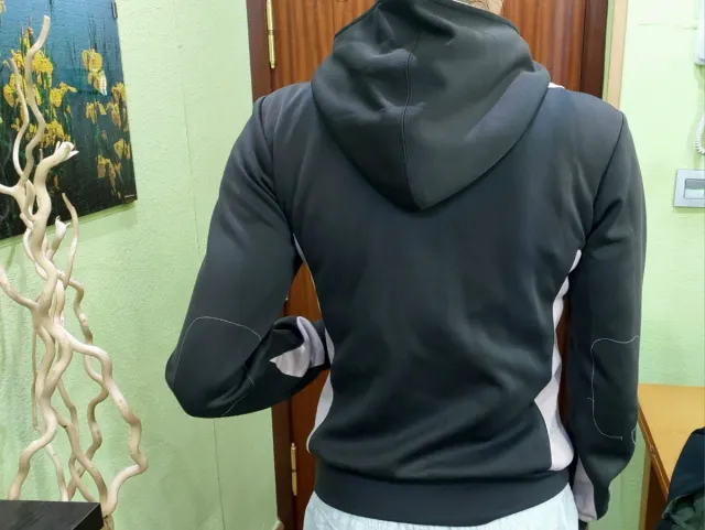 Chaqueta deportiva  marrón y rosa