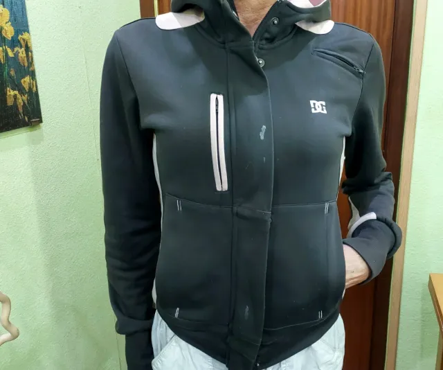 Chaqueta deportiva  marrón y rosa