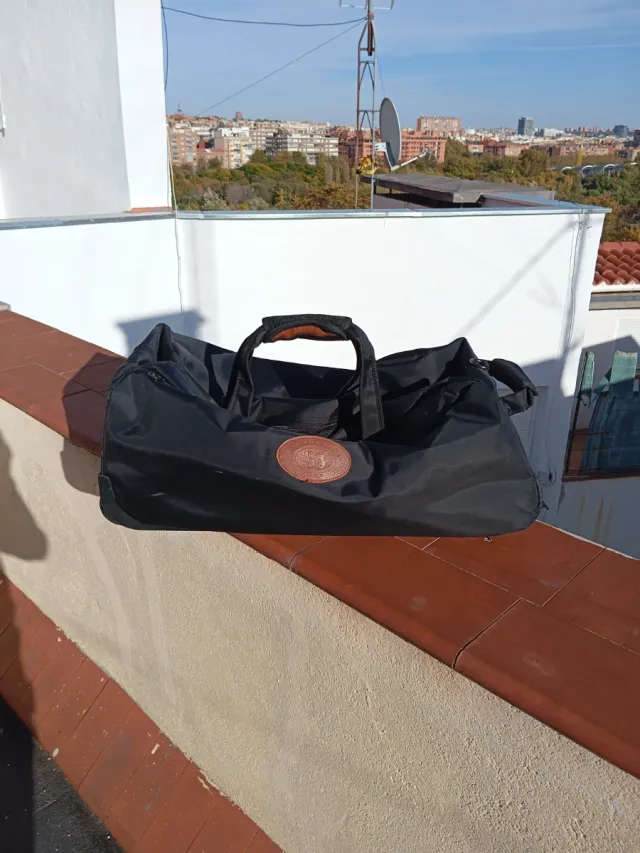 Bolsa de viaje trolley negra