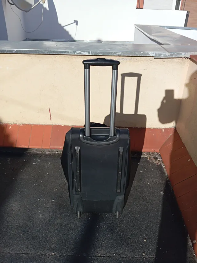 Bolsa de viaje trolley negra