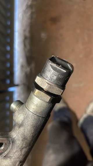 Rampa de inyectores y sensores BMW e46 320d 150cv