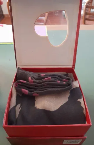 Foulard maxi Coveri Collection rosso