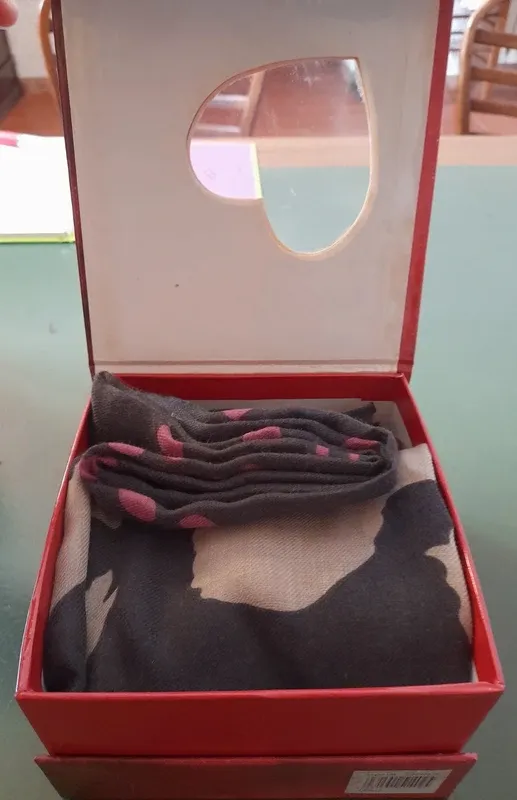 Foulard maxi Coveri Collection rosso