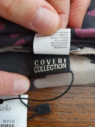 Foulard maxi Coveri Collection rosso