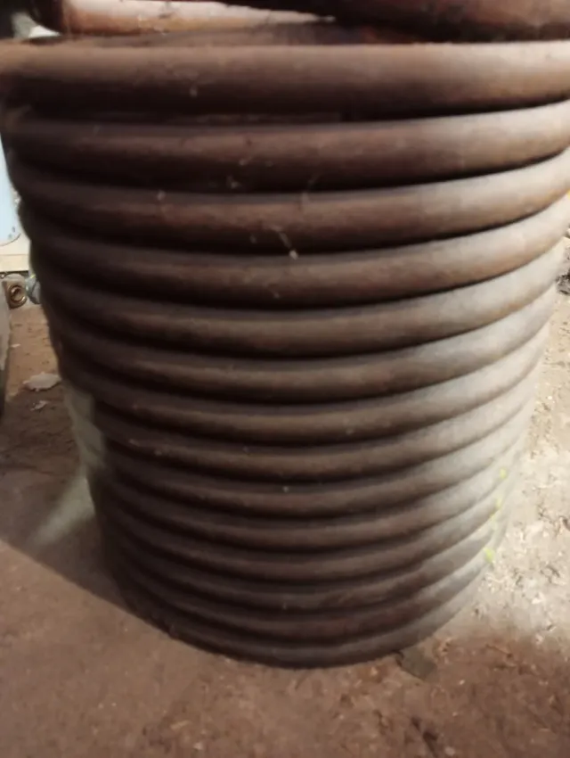 Serpentín de hierro.