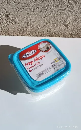 Set 4 Lunch Box Frigo Allegro Maury's